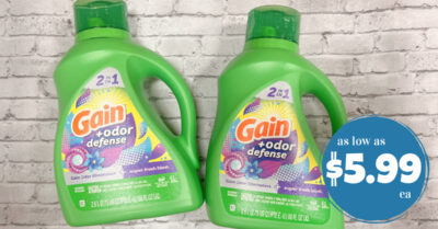 gain laundry detergent (1) kroger krazy