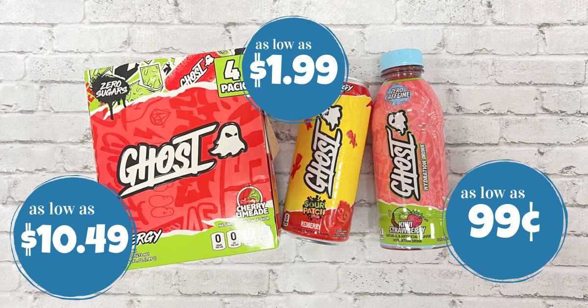 Ghost Items as low as 99¢! - Kroger Krazy