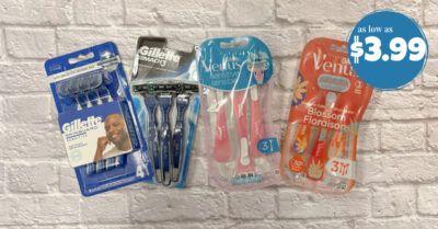 gillette and venus razors kroger krazy