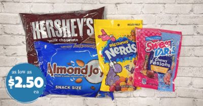 hershey's, almondy joy, nerds and sweet tarts kroger krazy
