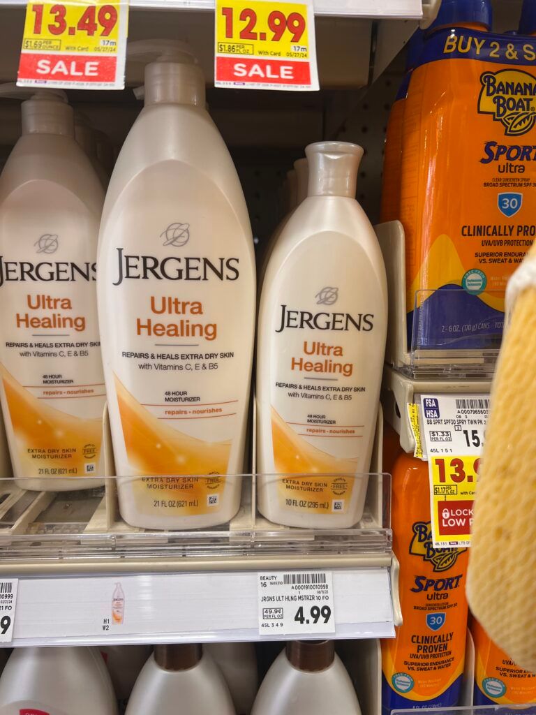 jergen lotion kroger shelf image (1)