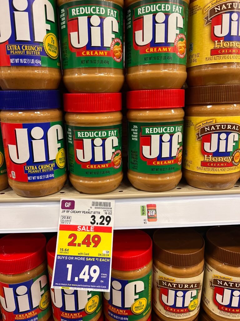 jif peanut butter kroger shelf image (4)