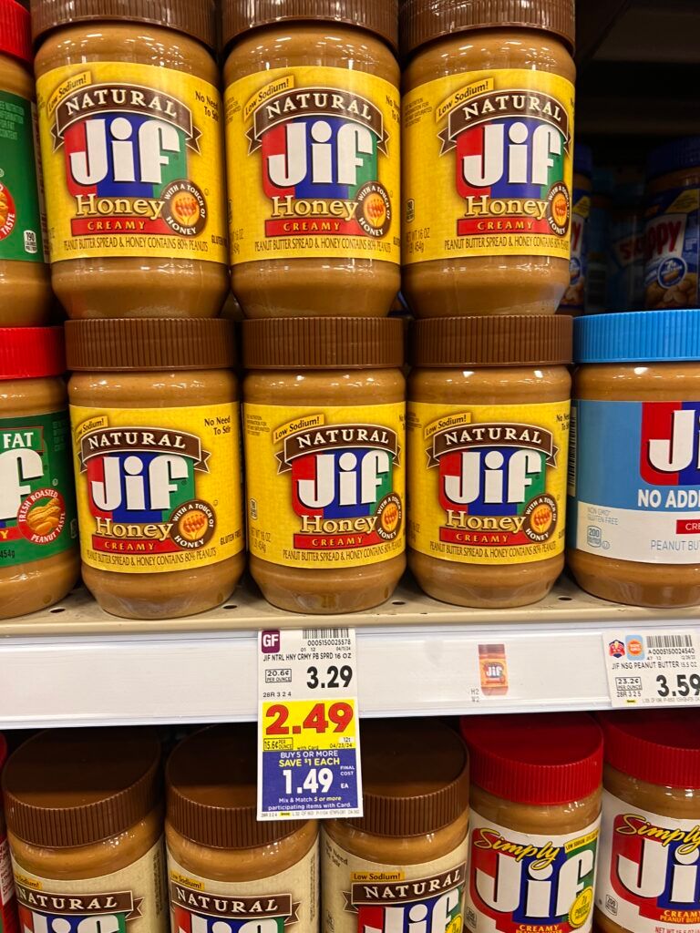 jif peanut butter kroger shelf image (4)