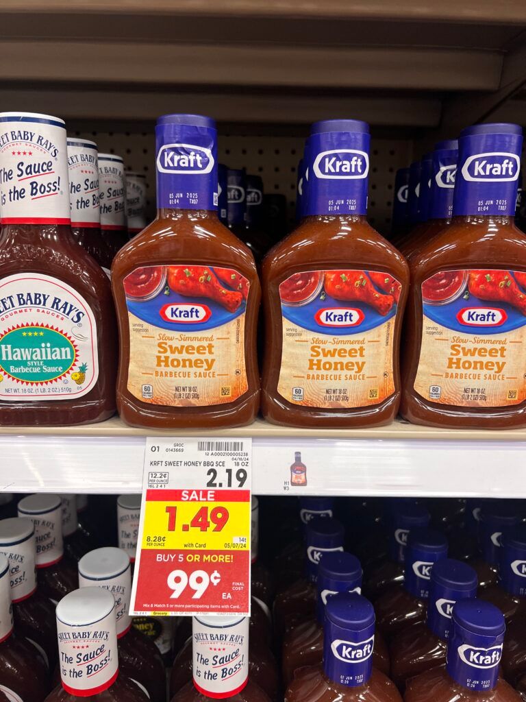 kraft bbq sauce kroger shelf image (1)