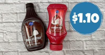 kroger chocolate and strawberry syrup kroger krazy