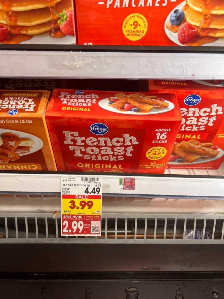 kroger french toast sticks shelf image (1)