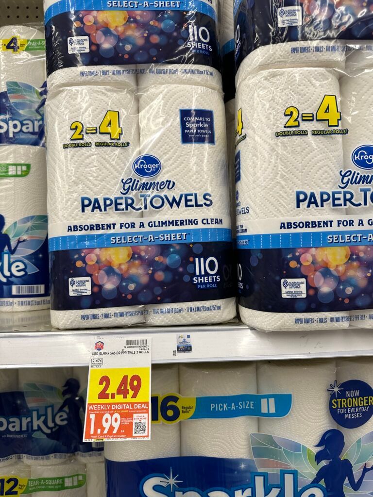 kroger paper towels and tp shelf image (1)