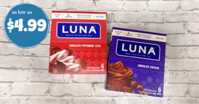 luna bars (5) kroger krazy