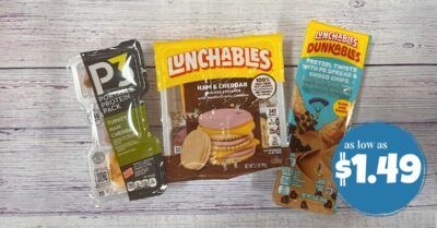 lunchables, p3 and dunkables kroger krazy