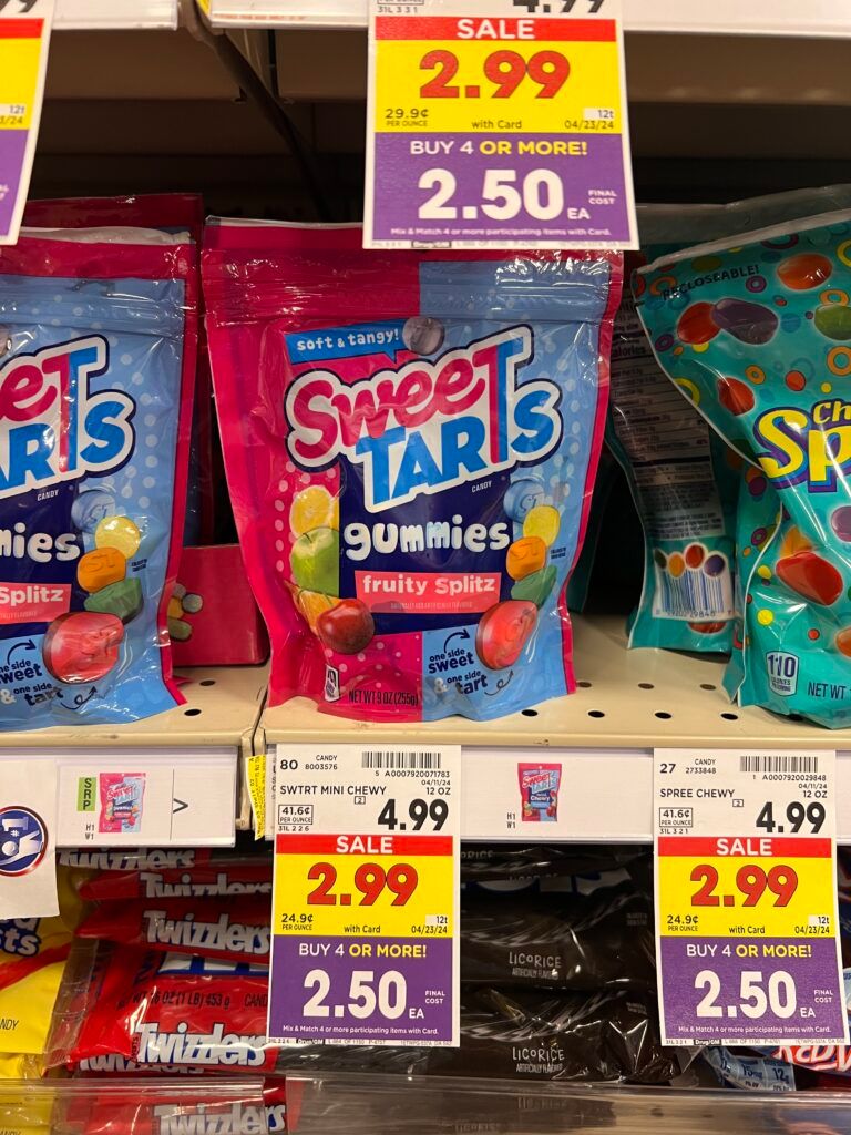 mars, hersheys candy kroger shelf image (1)
