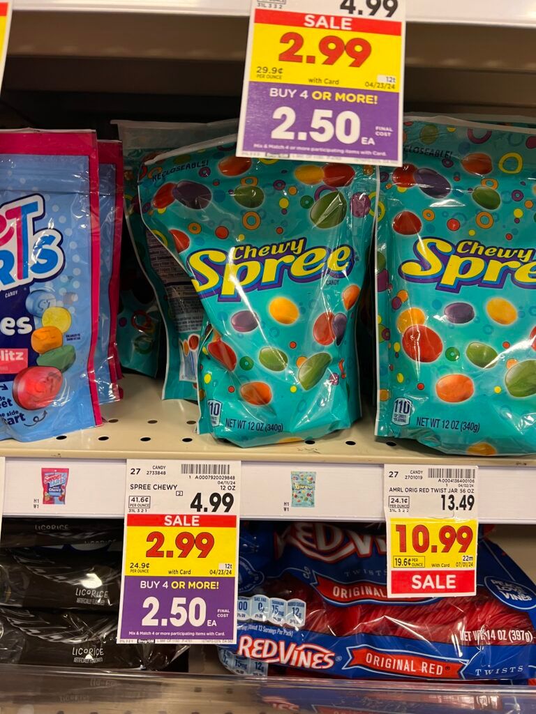 mars, hersheys candy kroger shelf image (1)