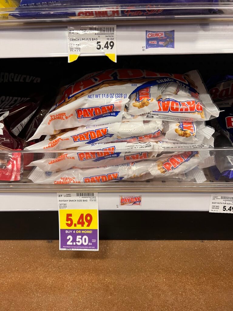 mars, hersheys candy kroger shelf image (1)