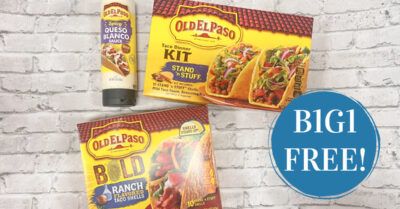 old el paso taco shells, sauce and dinner kit kroger krazy