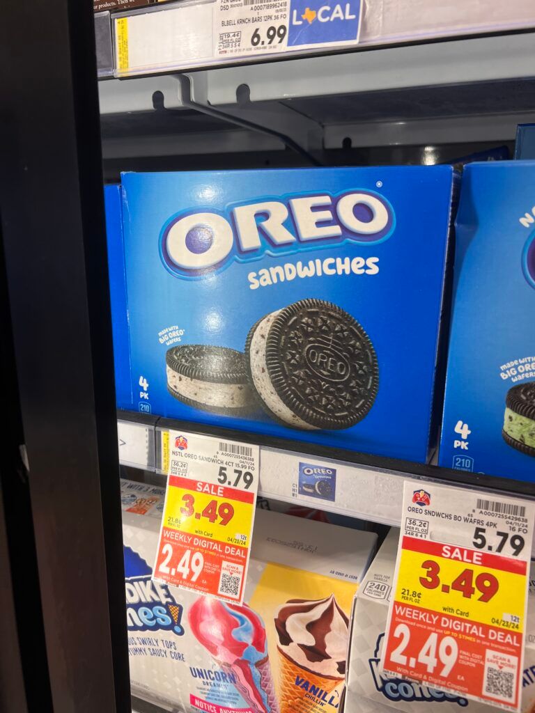 oreo ice cream kroger shelf image (1)