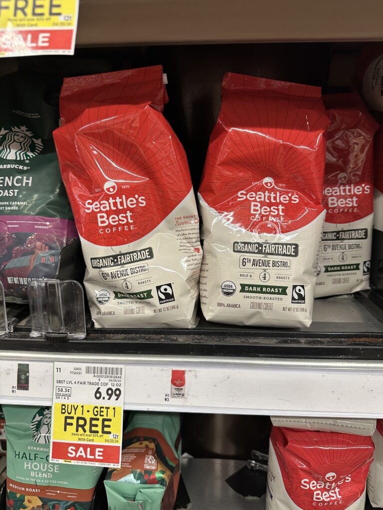 seattles best coffee kroger shelf image