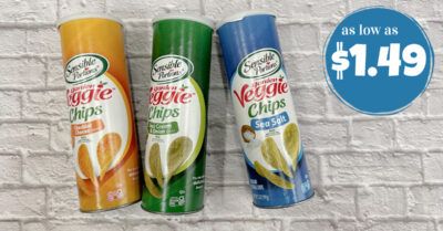 sensible portions garden veggie chips kroger krazy