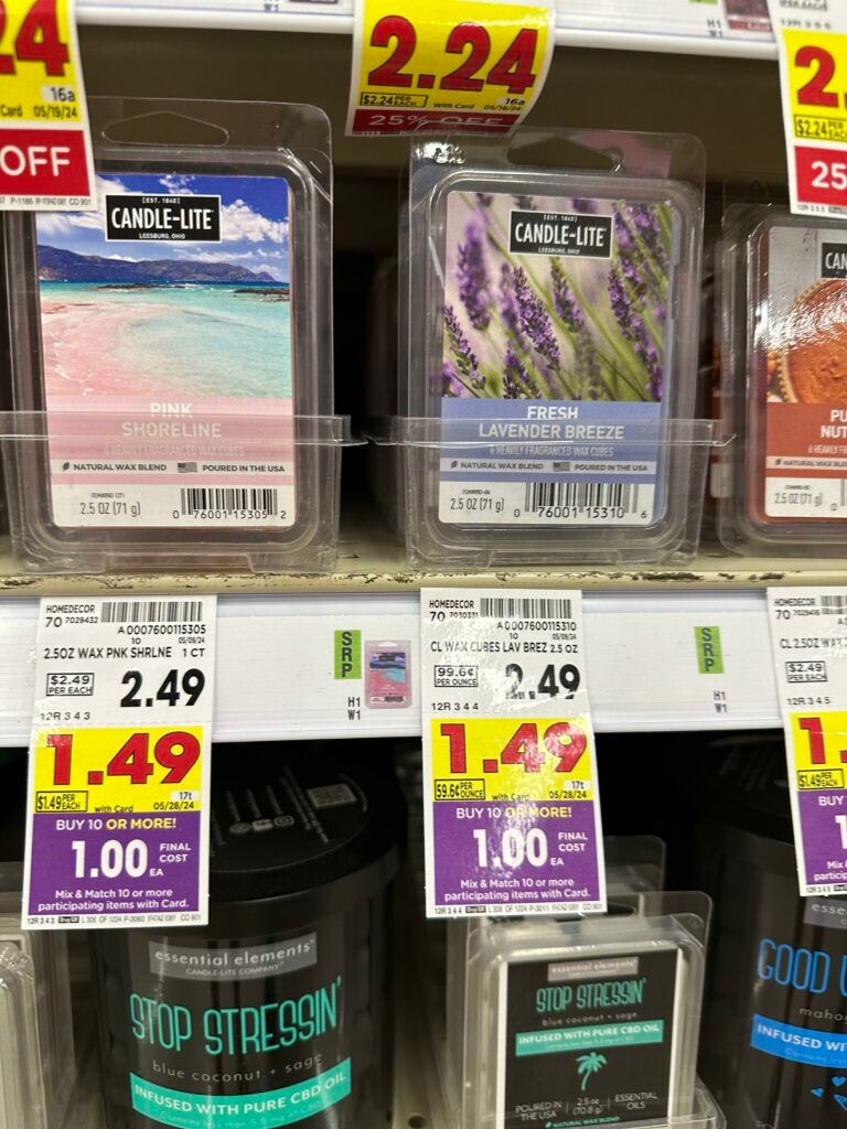 Candle-Lite Candle Kroger Shelf Image