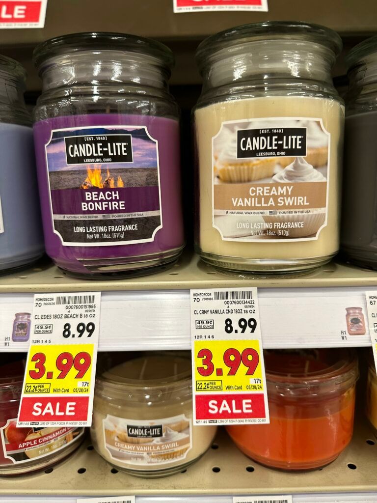 Candle-Lite Candle Kroger Shelf Image