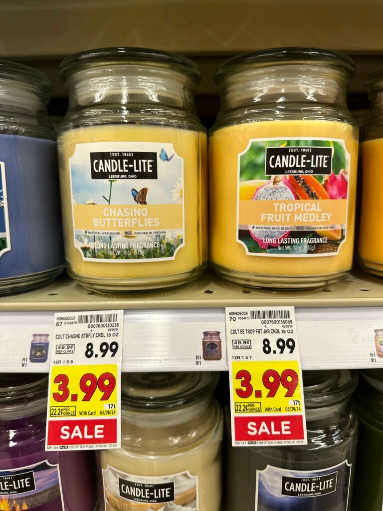 Candle-Lite Candle Kroger Shelf Image