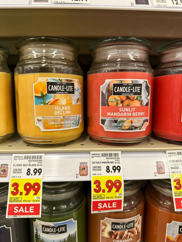 Candle-Lite Candle Kroger Shelf Image