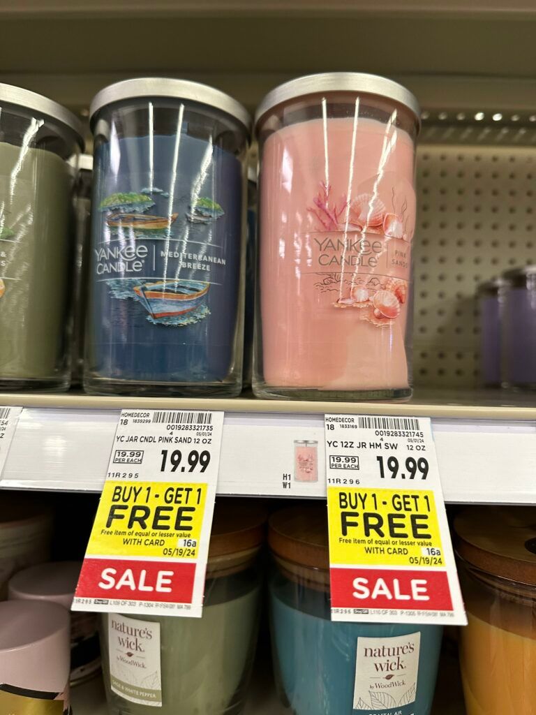 yankee candle kroger shelf image