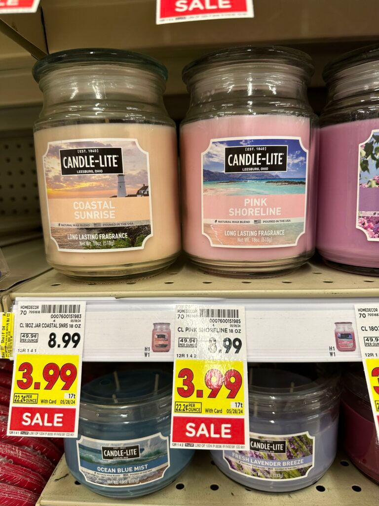 Candle-Lite Candle Kroger Shelf Image