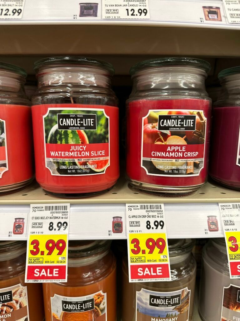 Candle-Lite Candle Kroger Shelf Image