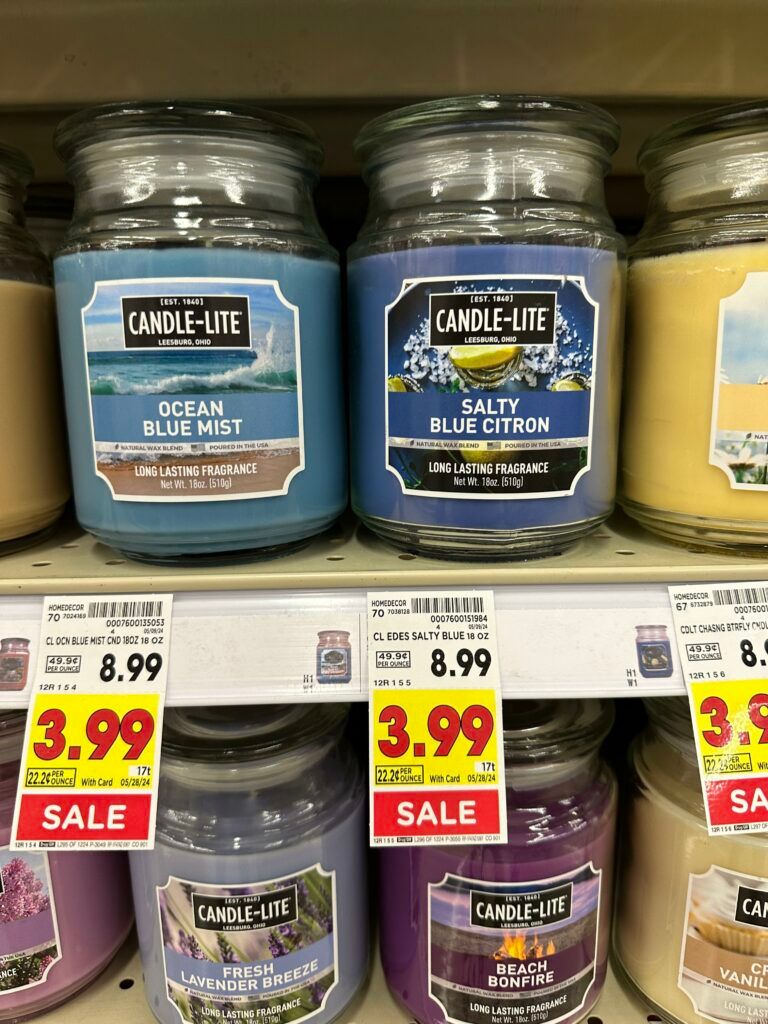 Candle-Lite Candle Kroger Shelf Image