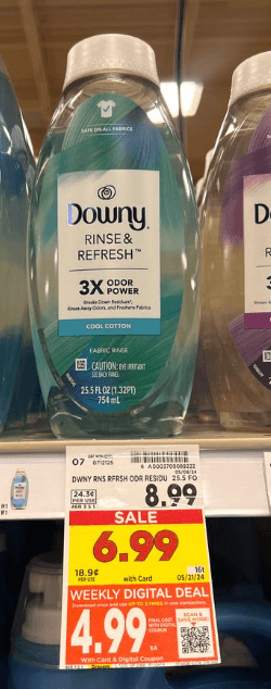 Downy Unstopables Kroger Shelf Image