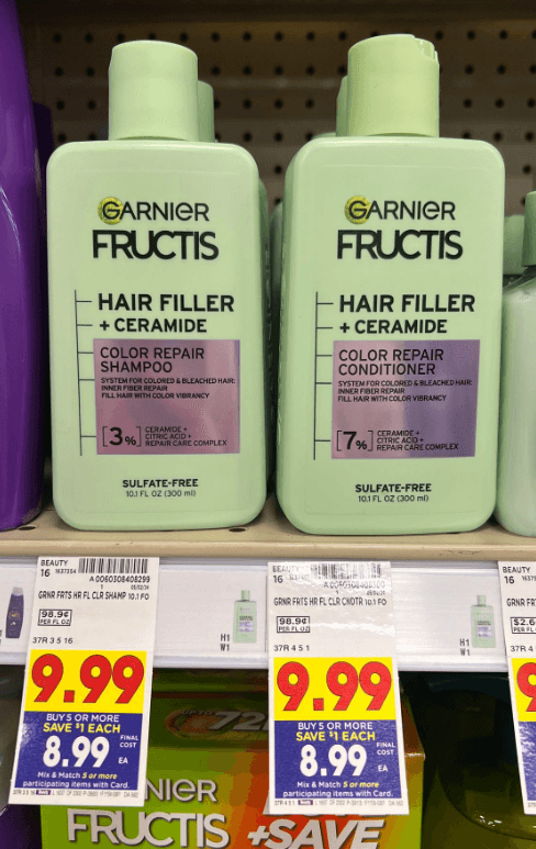 Garnie Fructis Hair Fillers Kroger Shelf Images