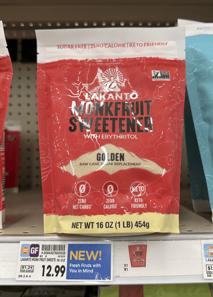 Lakanto Golden Kroger shelf image