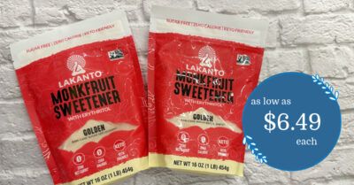 Lakanto Monk Fruit Sweetener Golden Kroger Krazy
