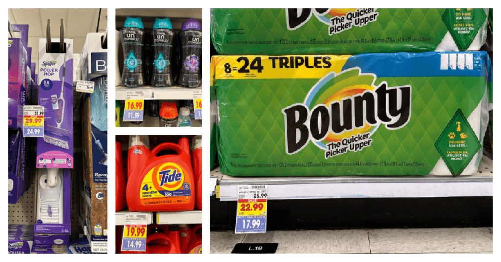 P&G Kroger Shelf Items