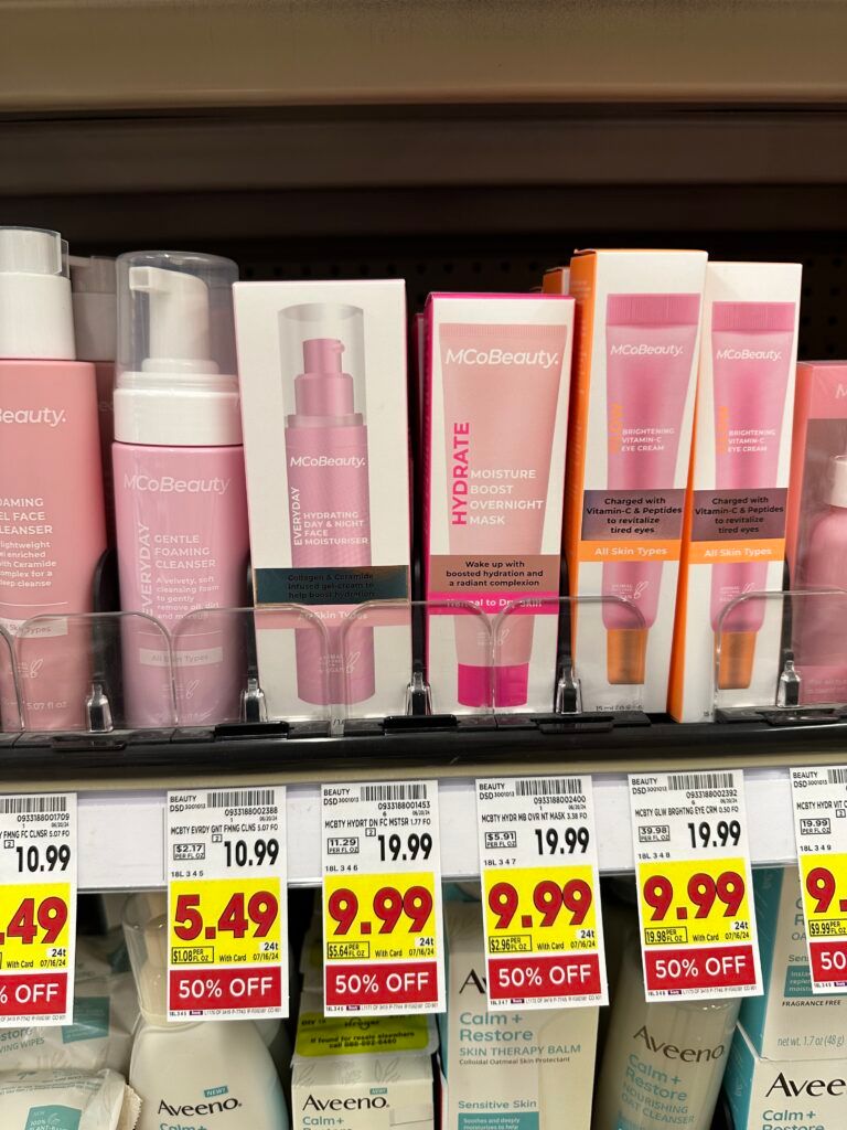 MCo Beauty Kroger Shelf Image