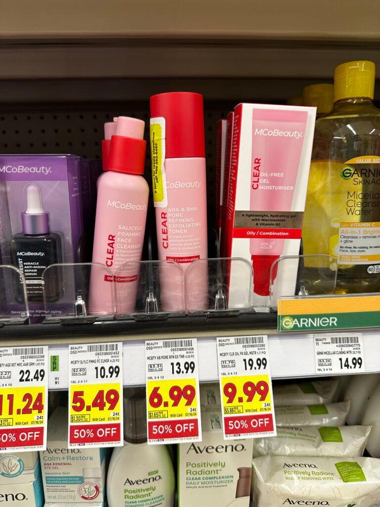MCo Beauty Kroger Shelf Image