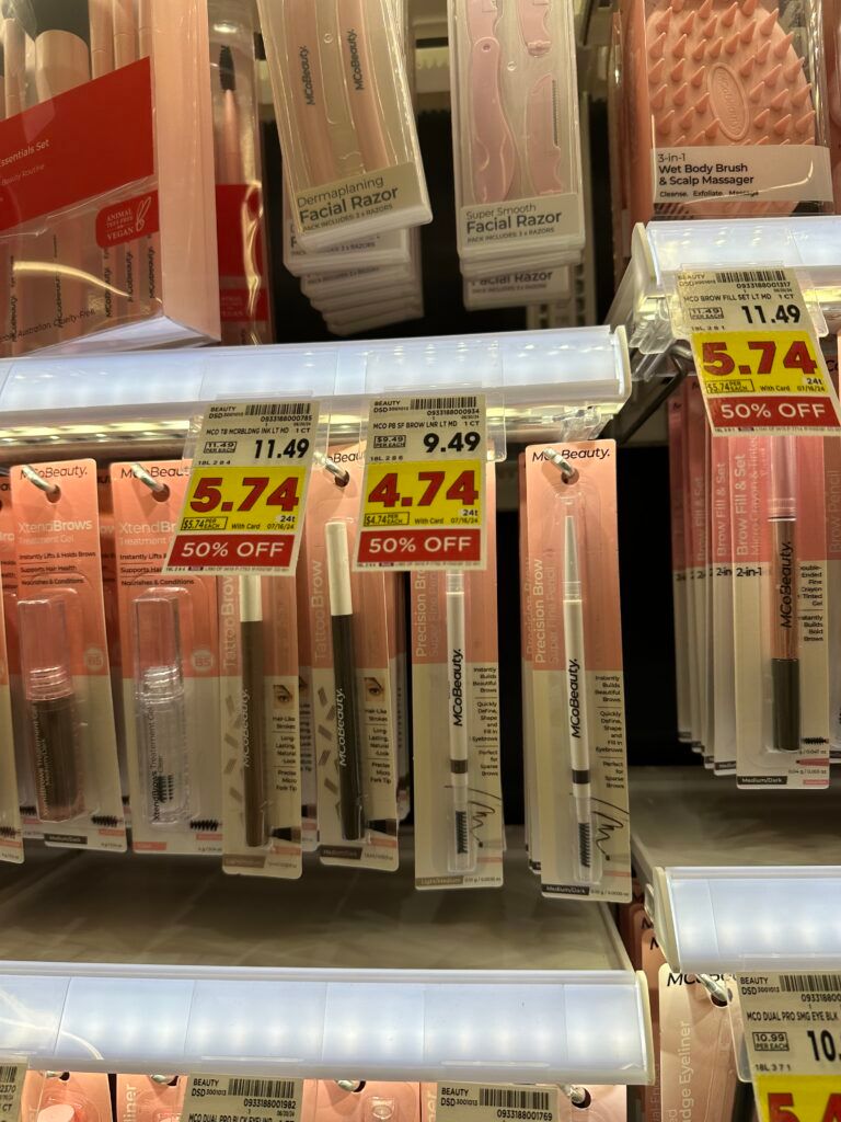 MCo Beauty Kroger Shelf Image