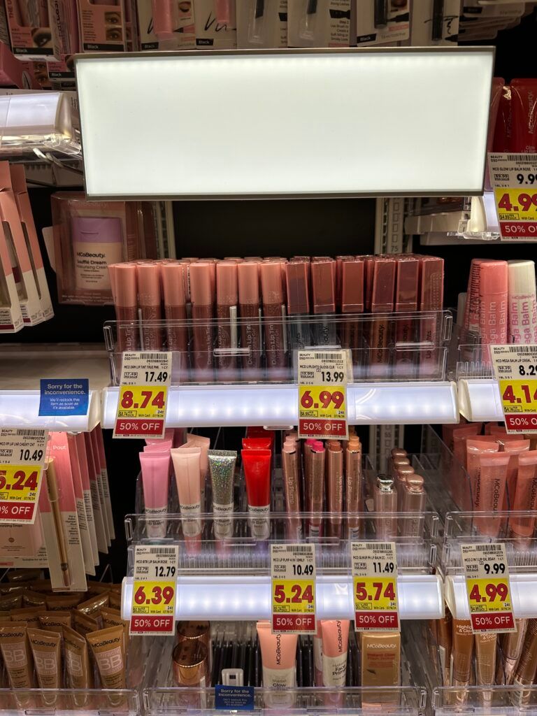 MCo Beauty Kroger Shelf Image