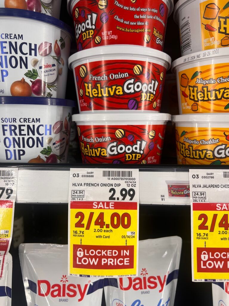 heluva good dips kroger shelf image
