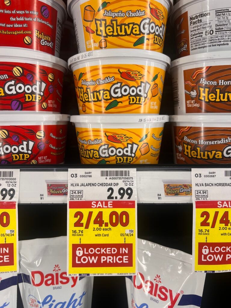 heluva good dips kroger shelf image