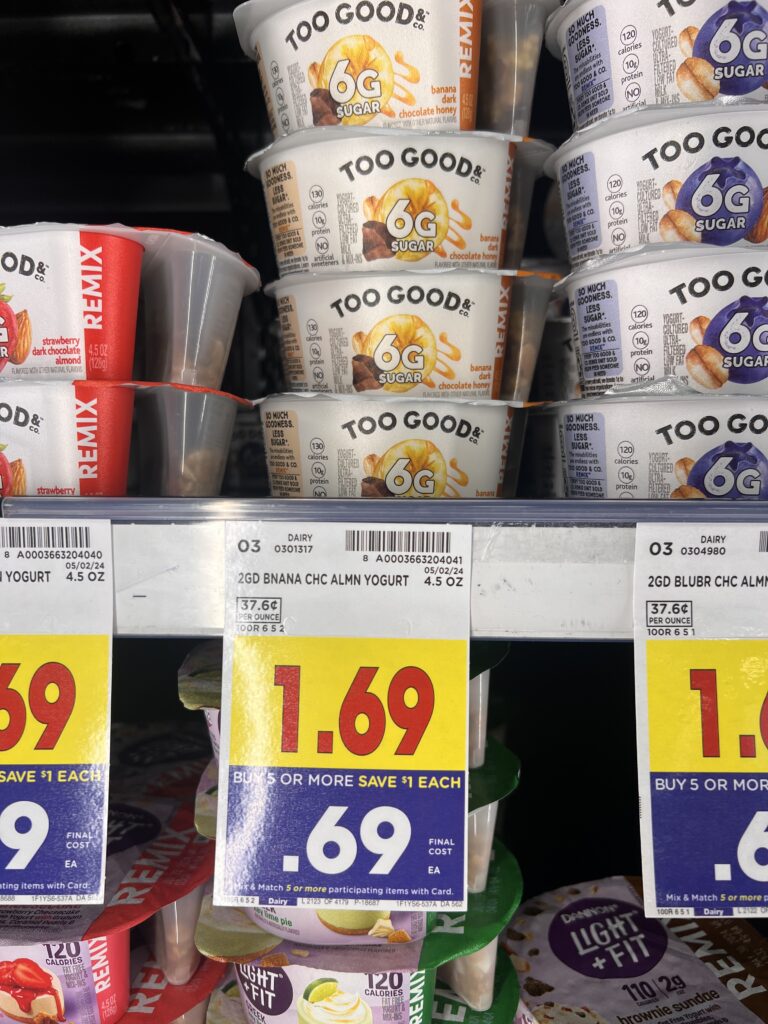 yogurt remix kroger shelf image