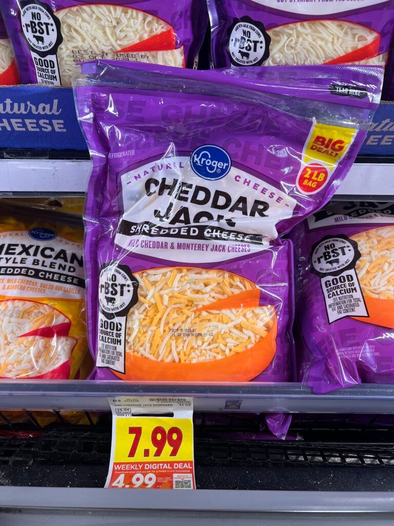 kroger cheese shelf image