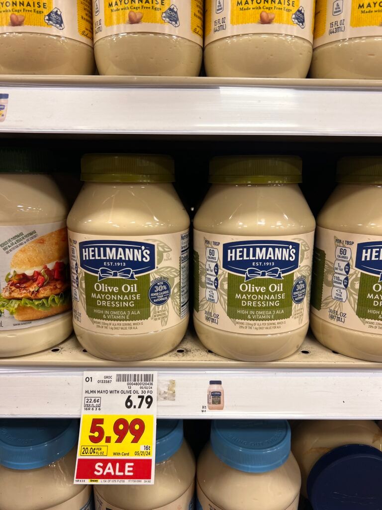 hellmann's mayo kroger shelf image