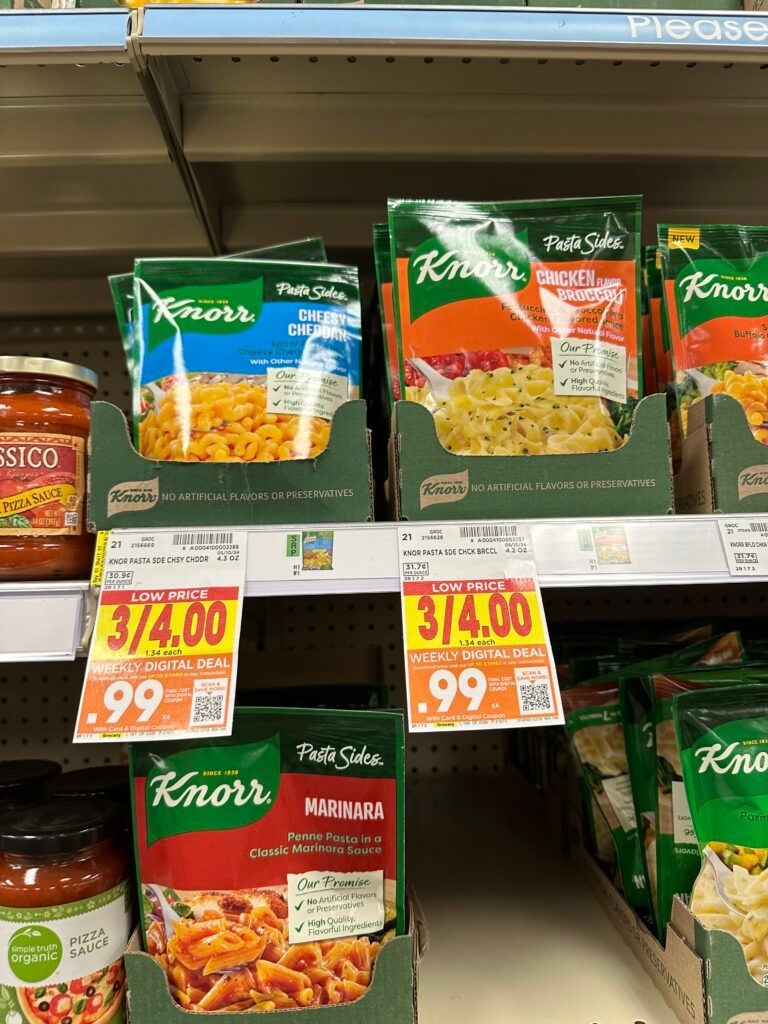 knorr sides kroger shelf image