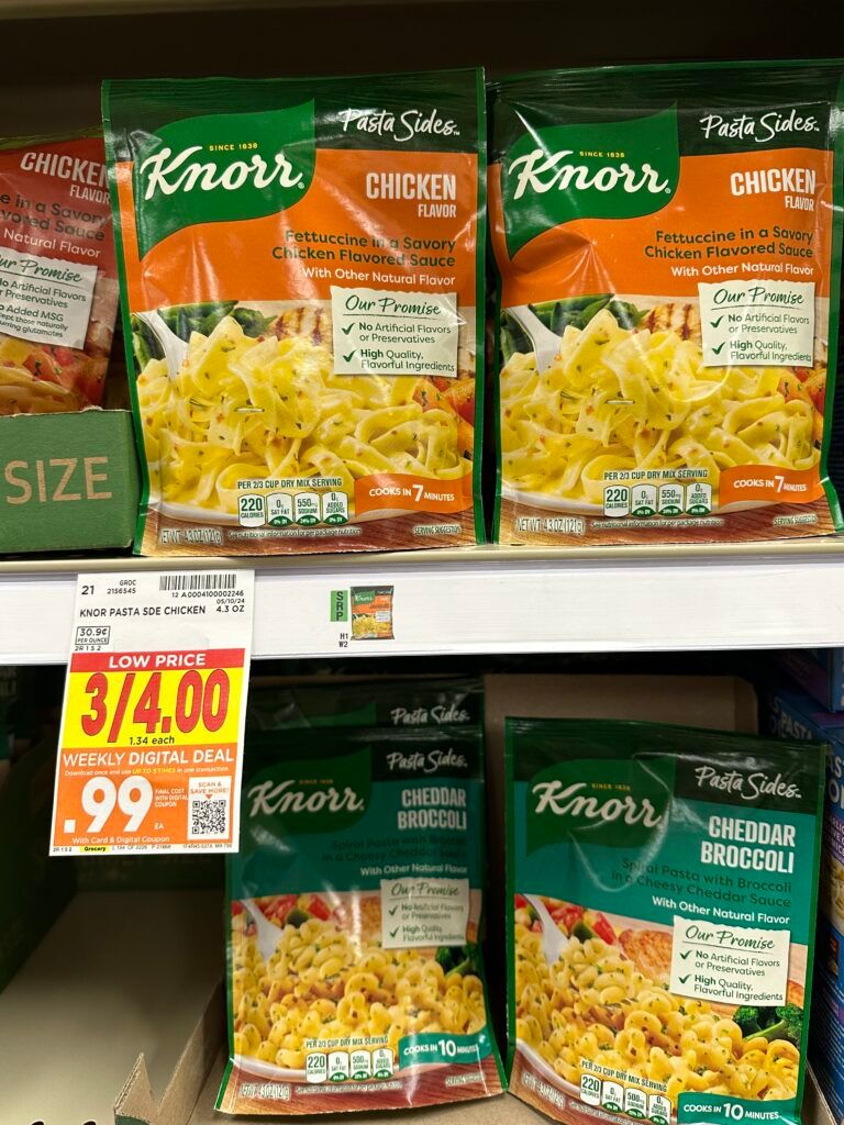 knorr sides kroger shelf image