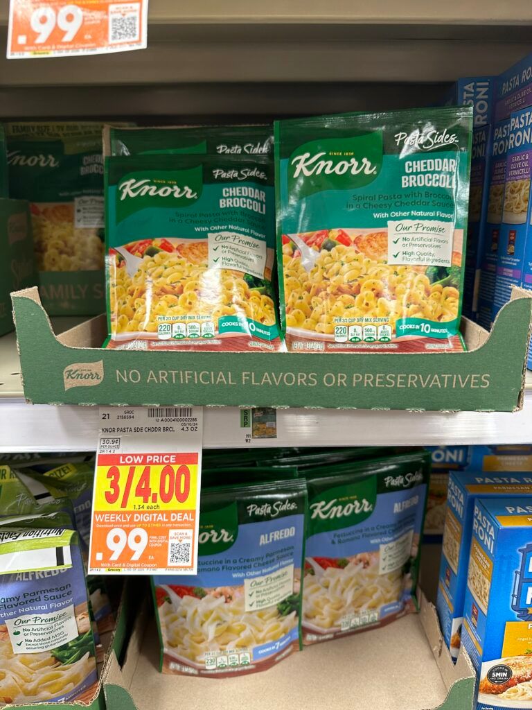 knorr sides kroger shelf image