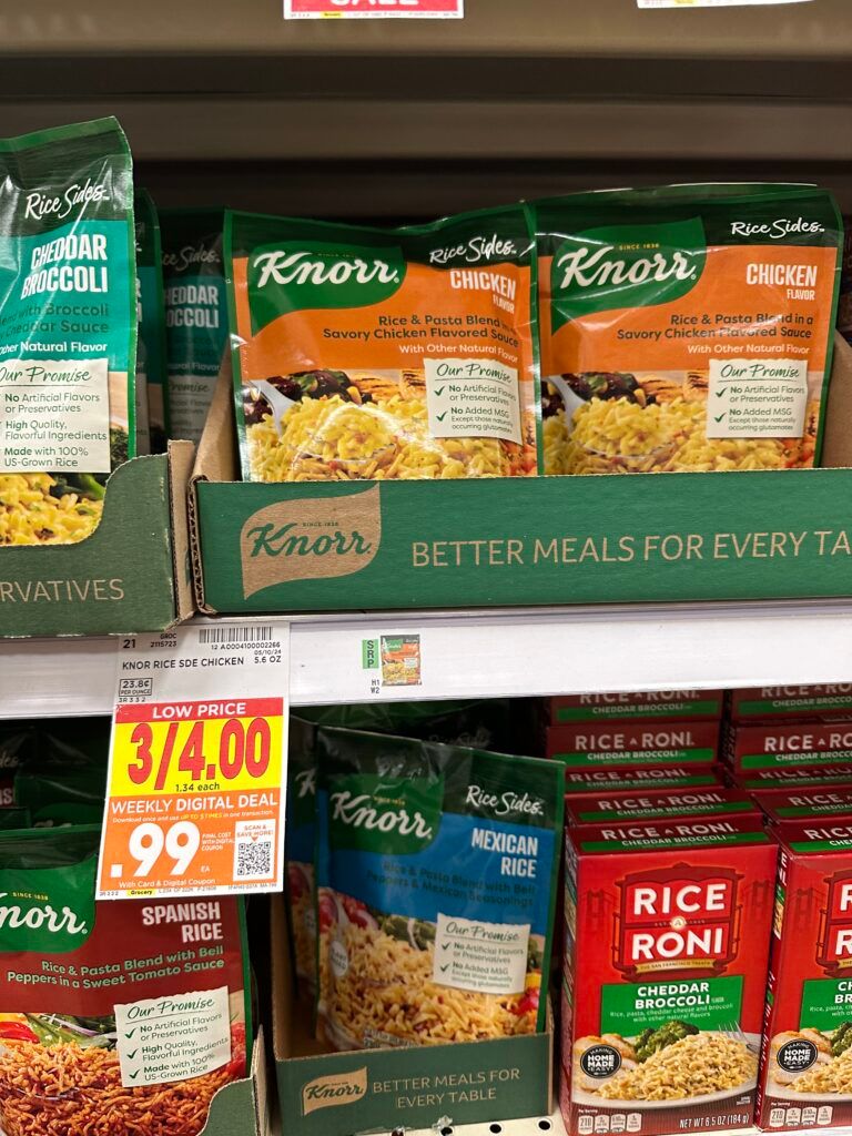 knorr sides kroger shelf image