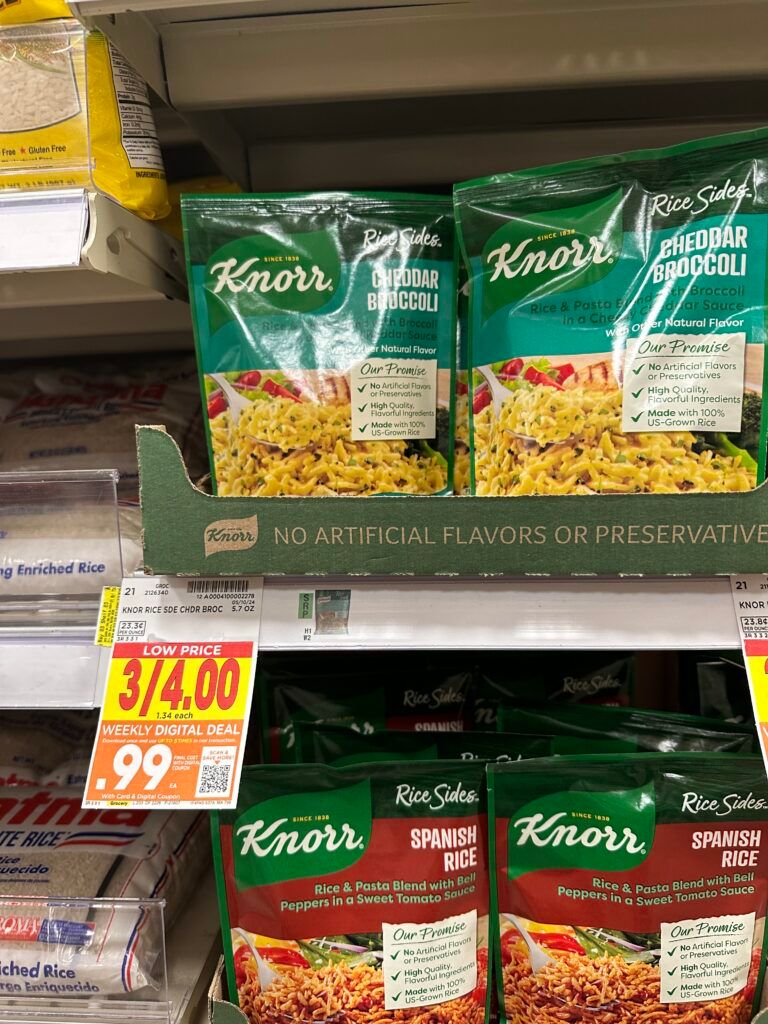 knorr sides kroger shelf image