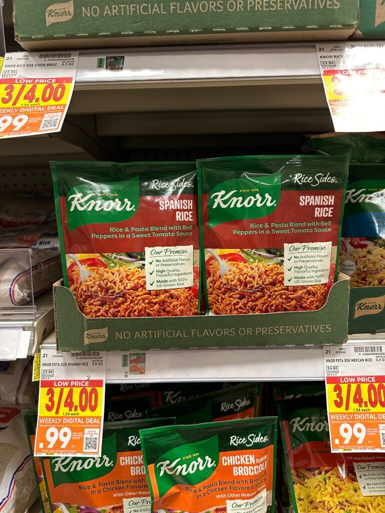 knorr sides kroger shelf image