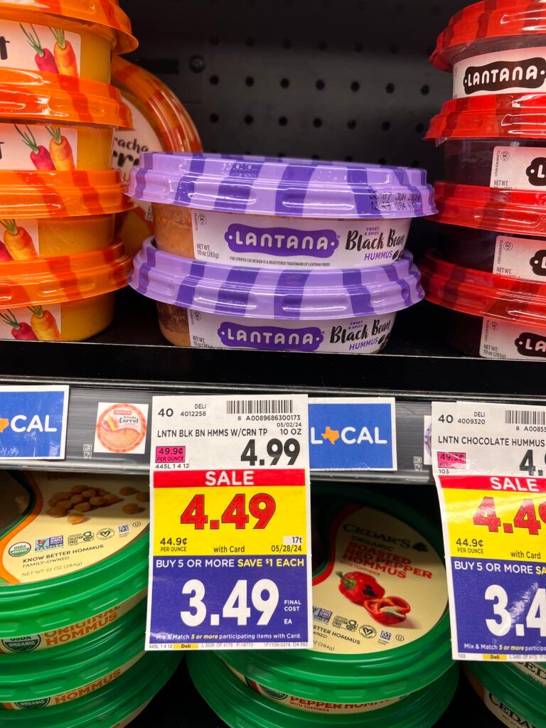 lantana hummus kroger shelf image 1