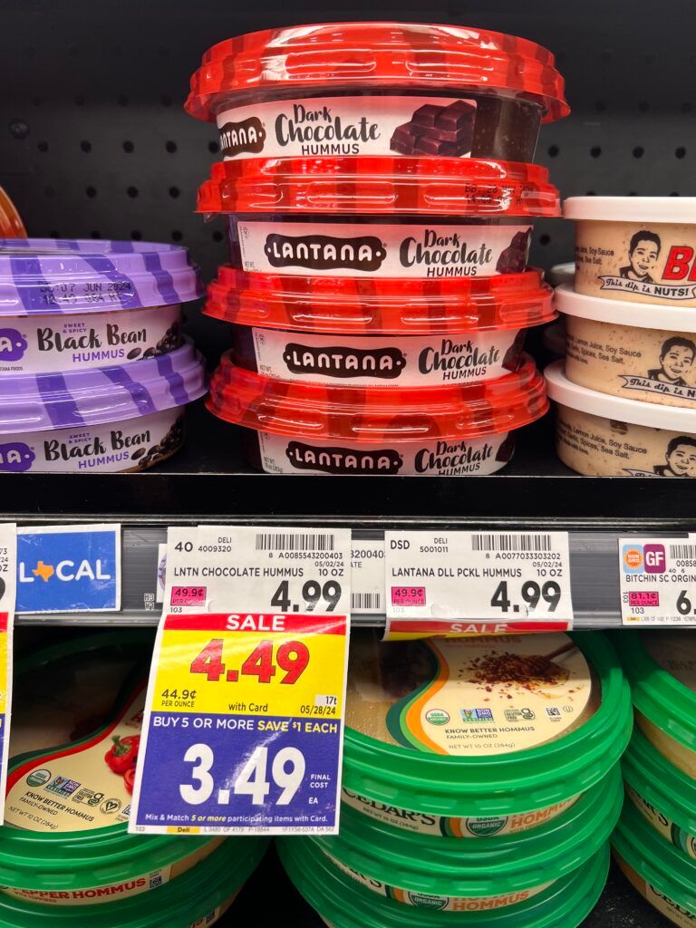 lantana hummus kroger shelf image 1